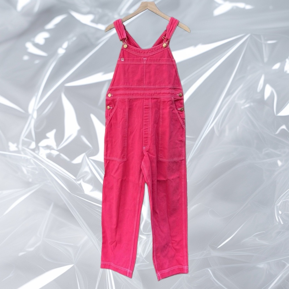 Big Bud Press Hot Pink Original Overalls Size M